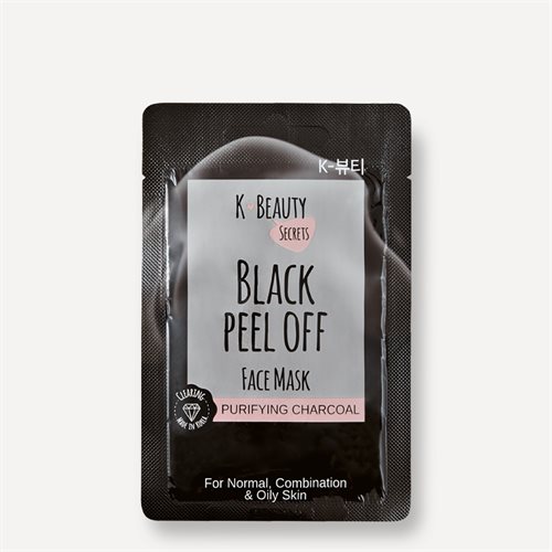 K-Beauty Secrets Black Peel Off Mask